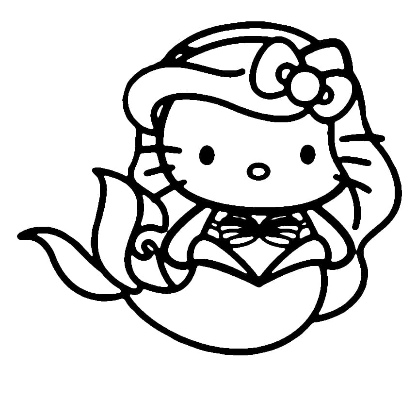Cartoon Hello Kitty Mermaid Cartoon Hello Kitty Mermaid