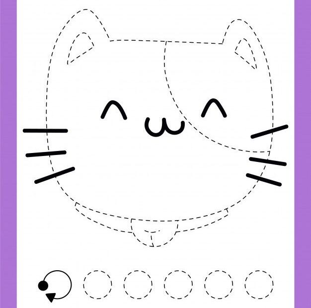 Cat Tracing Worksheets Tracing Worksheets
