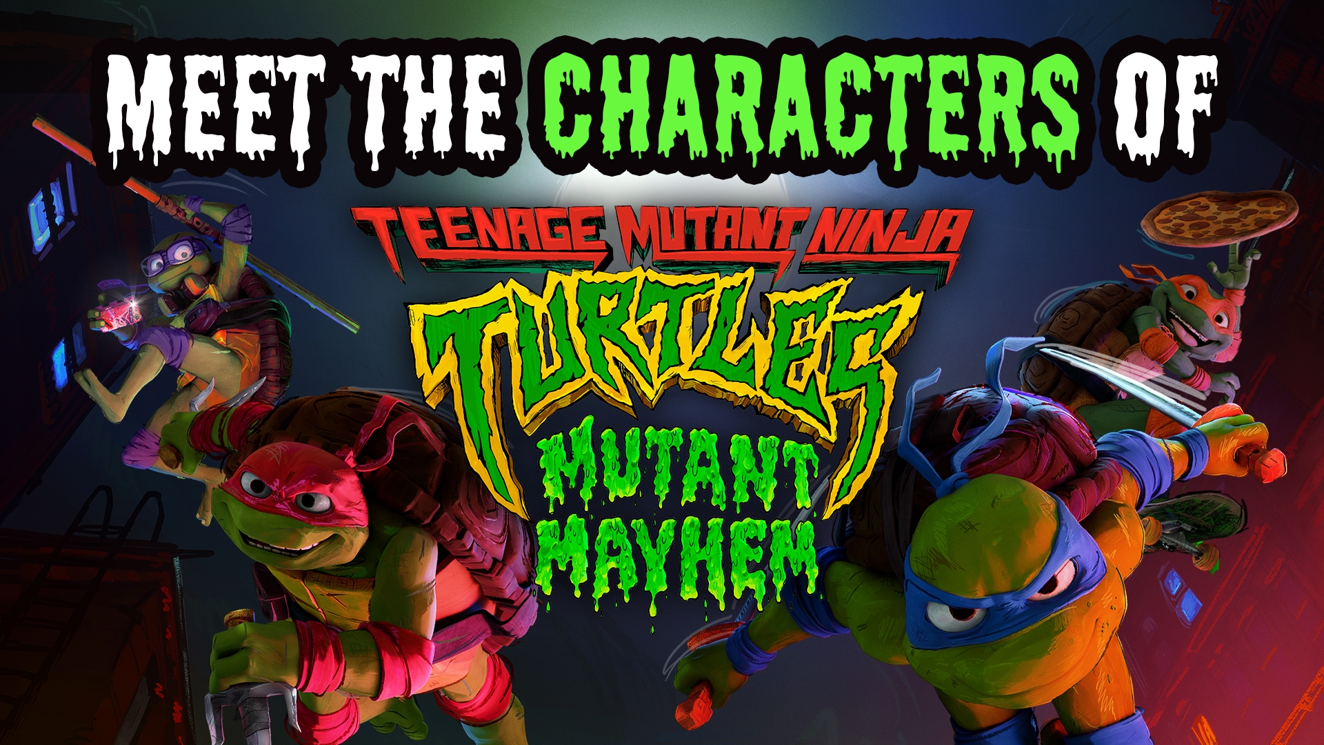 Characters Of Teenage Mutant Ninja Turtles Mutant Mayhem Technicolor Characters Of Teenage Mutant Ninja Turtles Mutant Mayhem Technicolor
