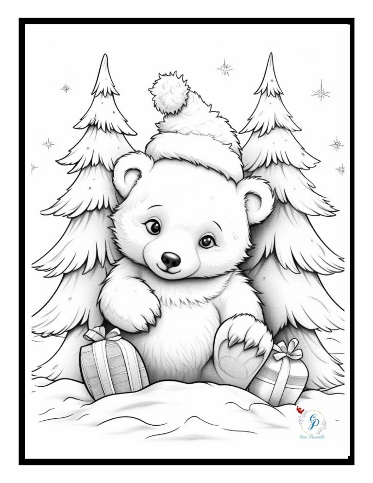 Christmas Animals Coloring Pages Artofit Christmas Animals Coloring Pages Artofit