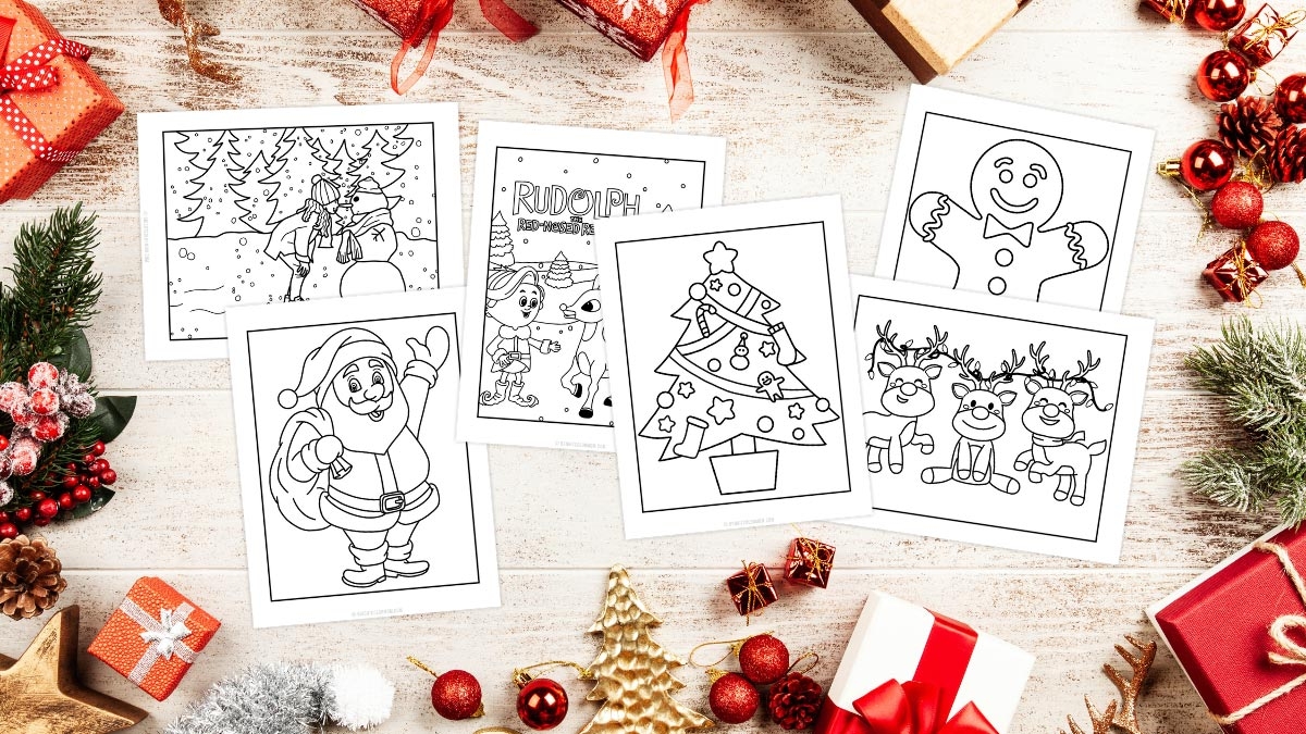 Christmas Coloring Pages For Kids Free Pdf Infoupdate Christmas Coloring Pages For Kids Free Pdf Infoupdate