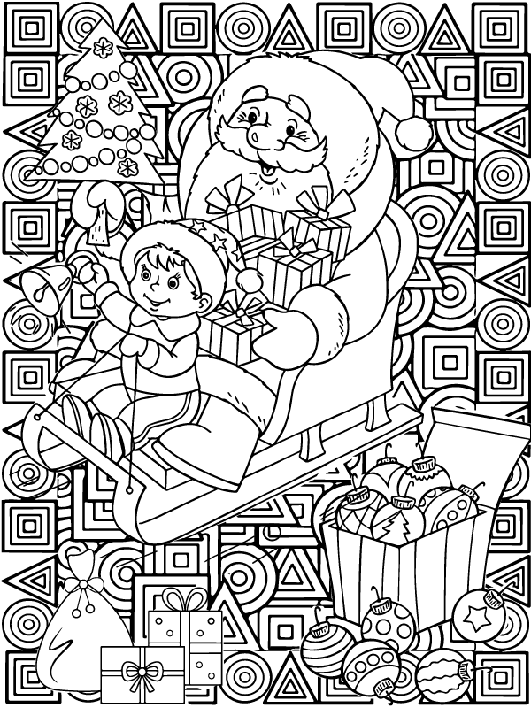 Christmas Coloring Sheets For Adults Free Printables Christmas Coloring Sheets For Adults Free Printables