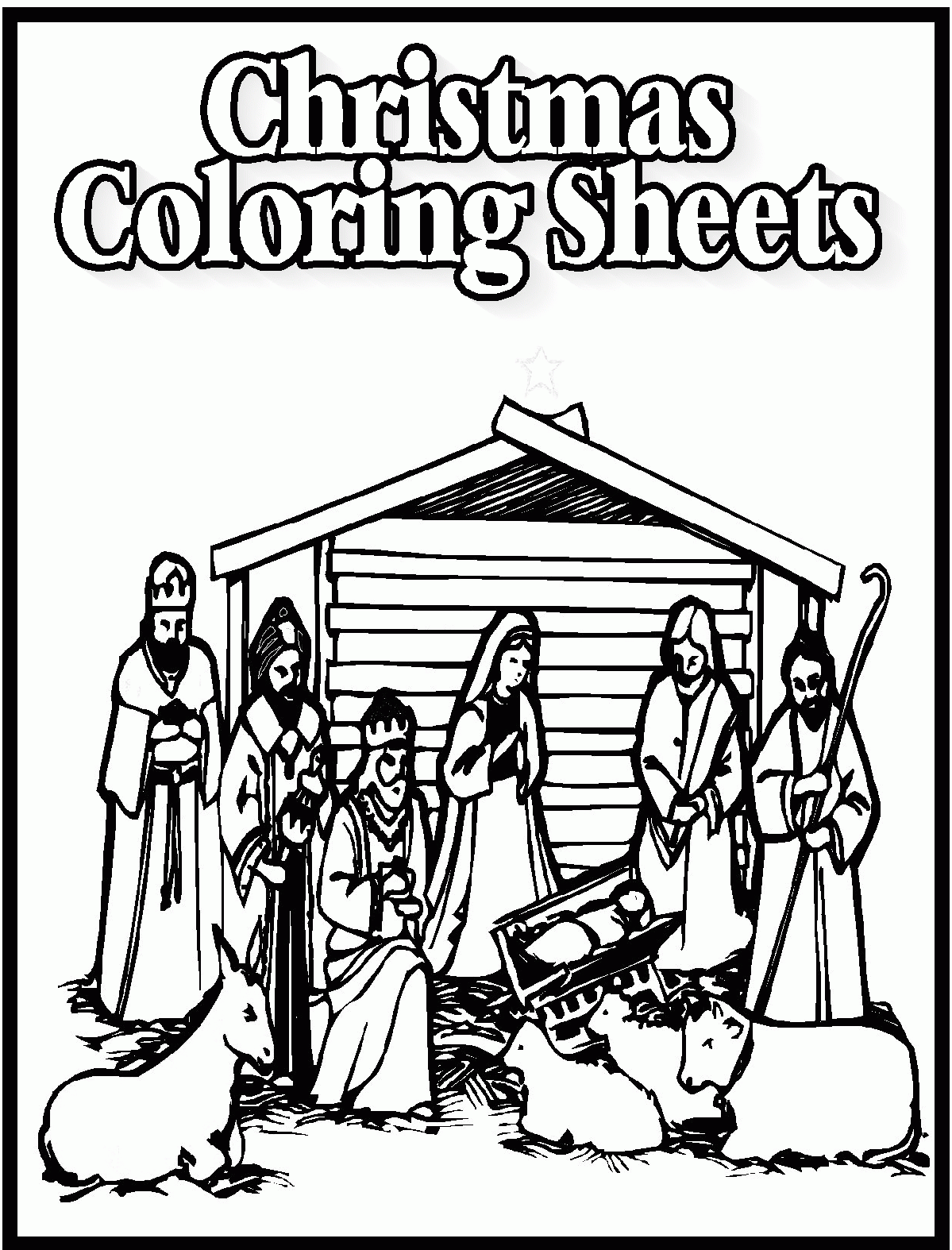 Christmas Religious Printable Coloring Pages Coloring Home Christmas Religious Printable Coloring Pages Coloring Home