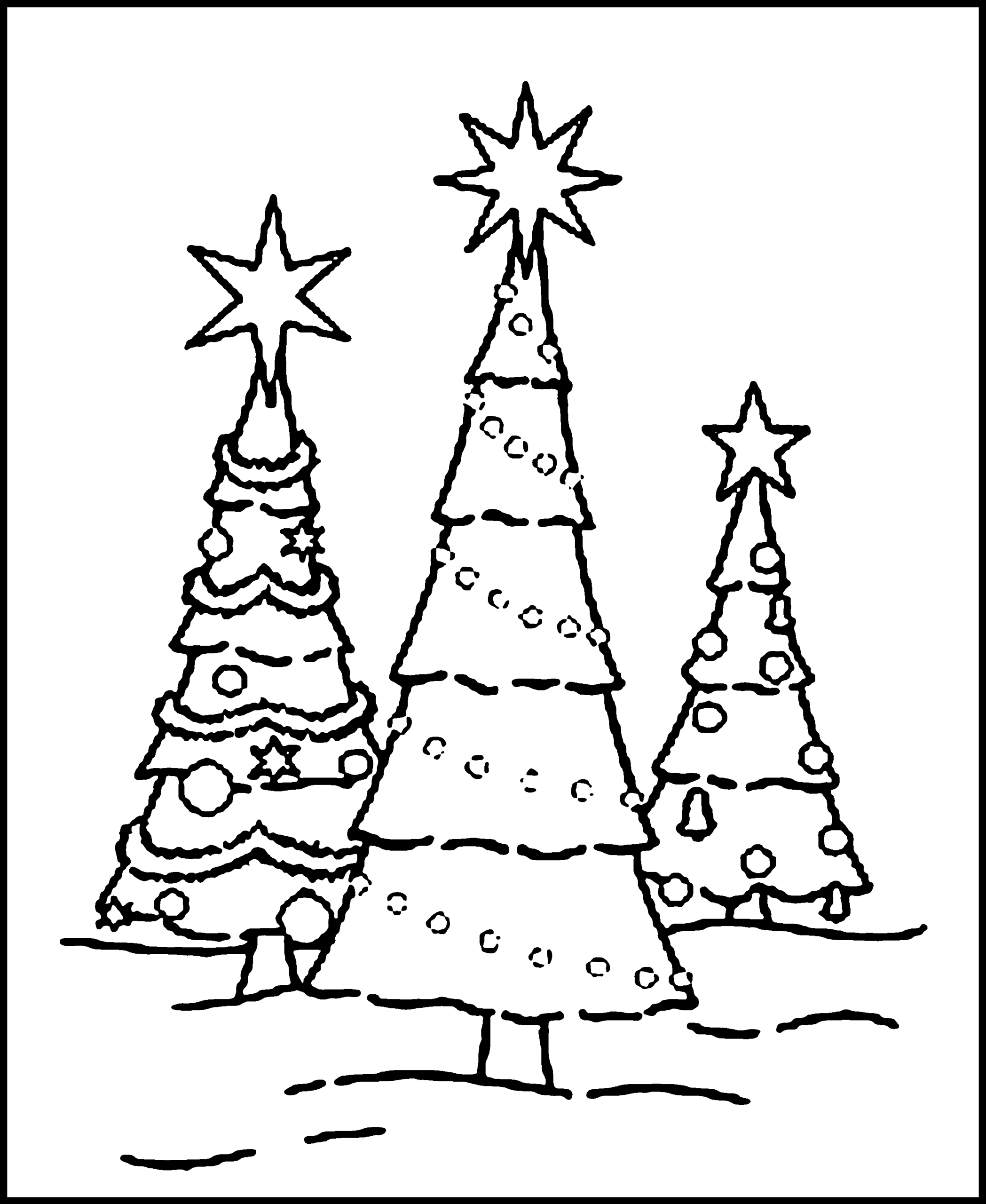 Christmas Tree Coloring Pages Printable Coloring Pages Christmas Tree Coloring Pages Printable Coloring Pages