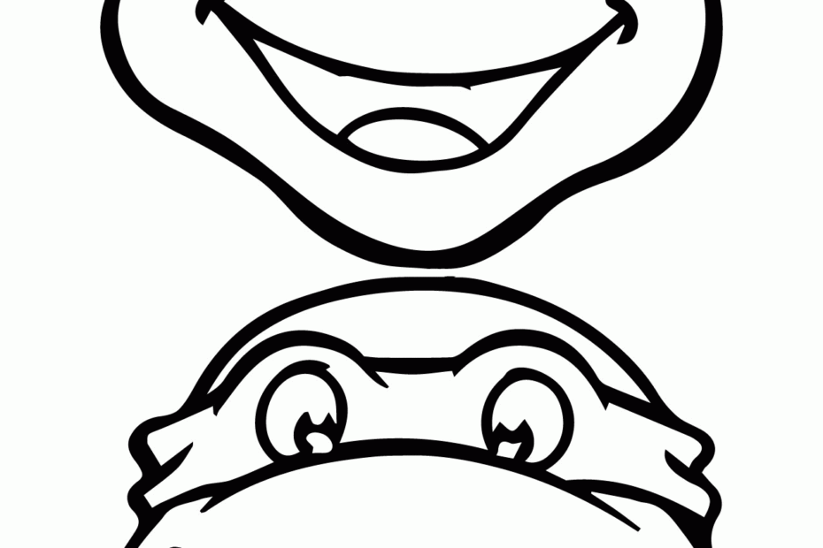 Classic Ninja Turtle Coloring Pages Coloring Home