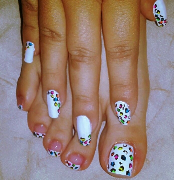 Color Animal Print Nails Animal Print Color Color Animal Print Nails Animal Print Color