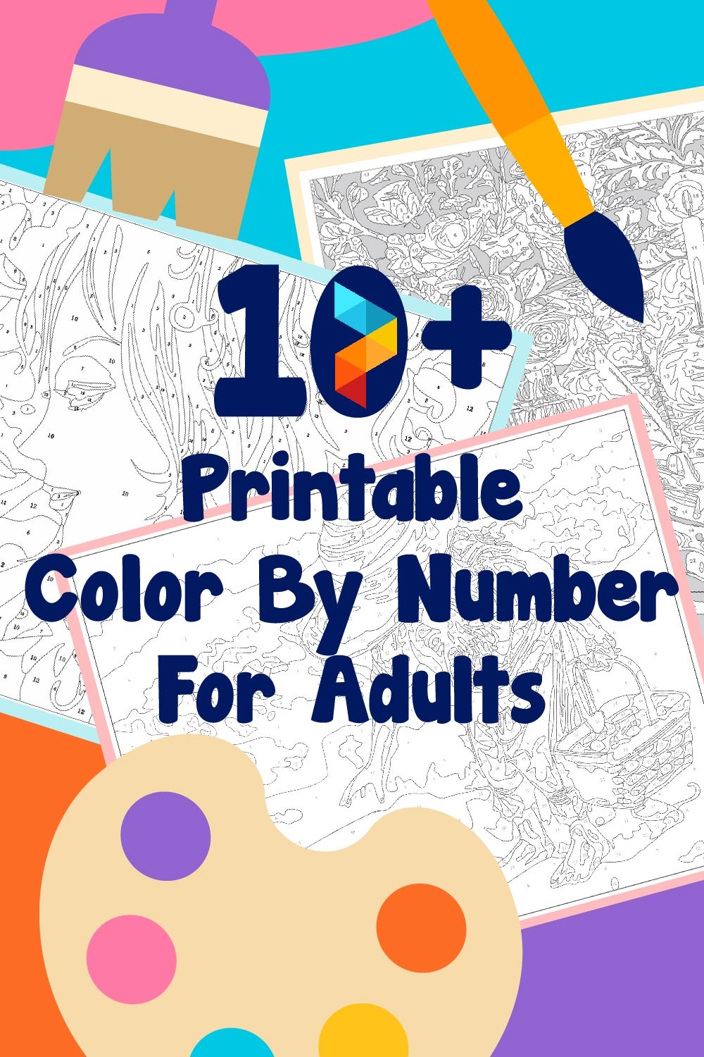 Color By Number For Adults 20 Free PDF Printables Printablee Color By Number For Adults 20 Free PDF Printables Printablee