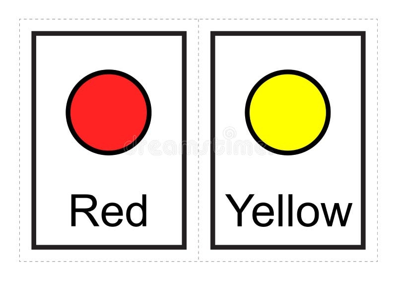 Color Flash Cards For Kids Learn About Colors And Their Names With