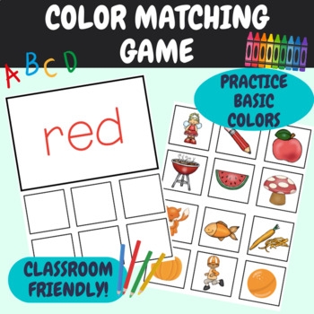 Color Matching Game Color Matching Clip Art Color Matching Flash Cards Color Matching Game Color Matching Clip Art Color Matching Flash Cards