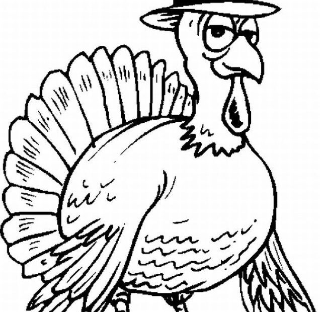 Color Of Turkeys Coloring Home
