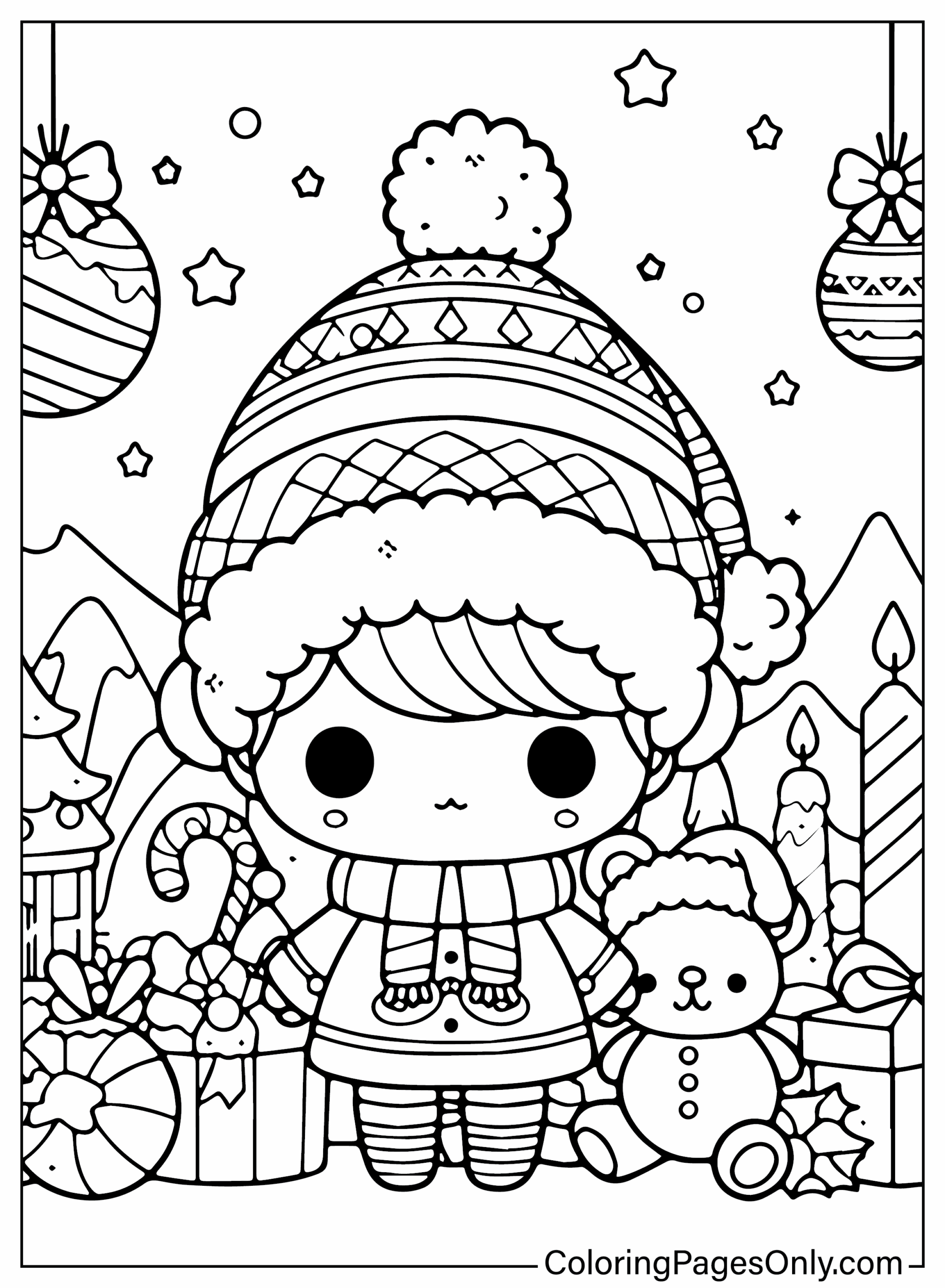 Color Page Cute Christmas Free Printable Coloring Pages Color Page Cute Christmas Free Printable Coloring Pages