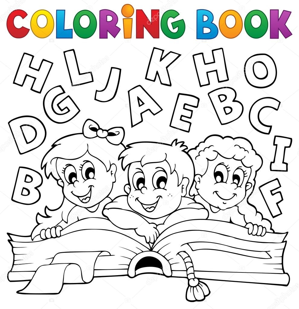 Coloring Book Kids Theme 5 Stock Vector Clairev 30044329 Coloring Book Kids Theme 5 Stock Vector Clairev 30044329