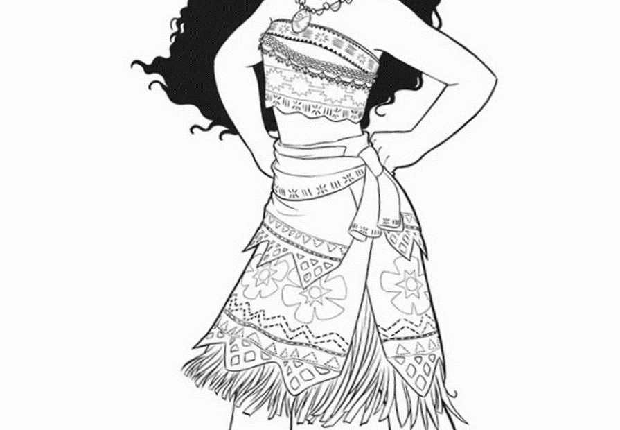 Coloring Page Moana COLORING PAGES PRINTABLE COM