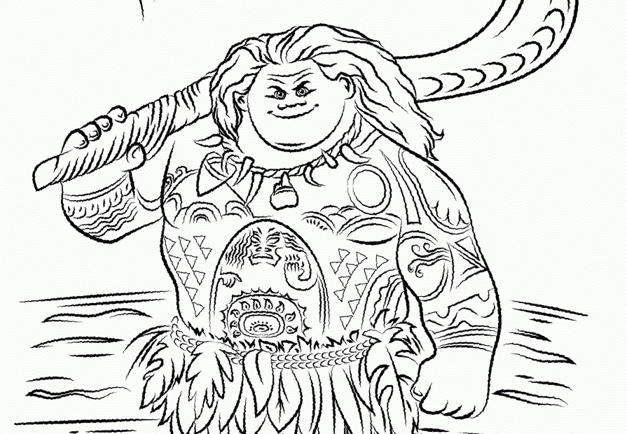 Coloring Page Of Maui COLORING PAGES PRINTABLE COM