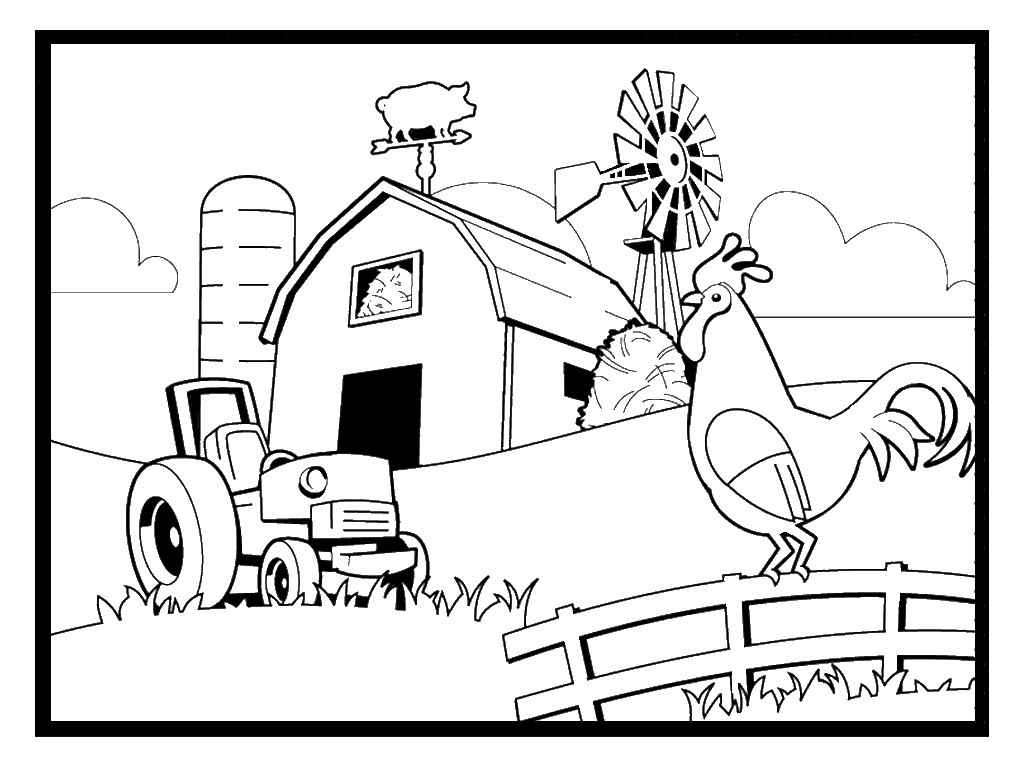 Coloring Pages Farming Scenes Coloring Home Coloring Pages Farming Scenes Coloring Home