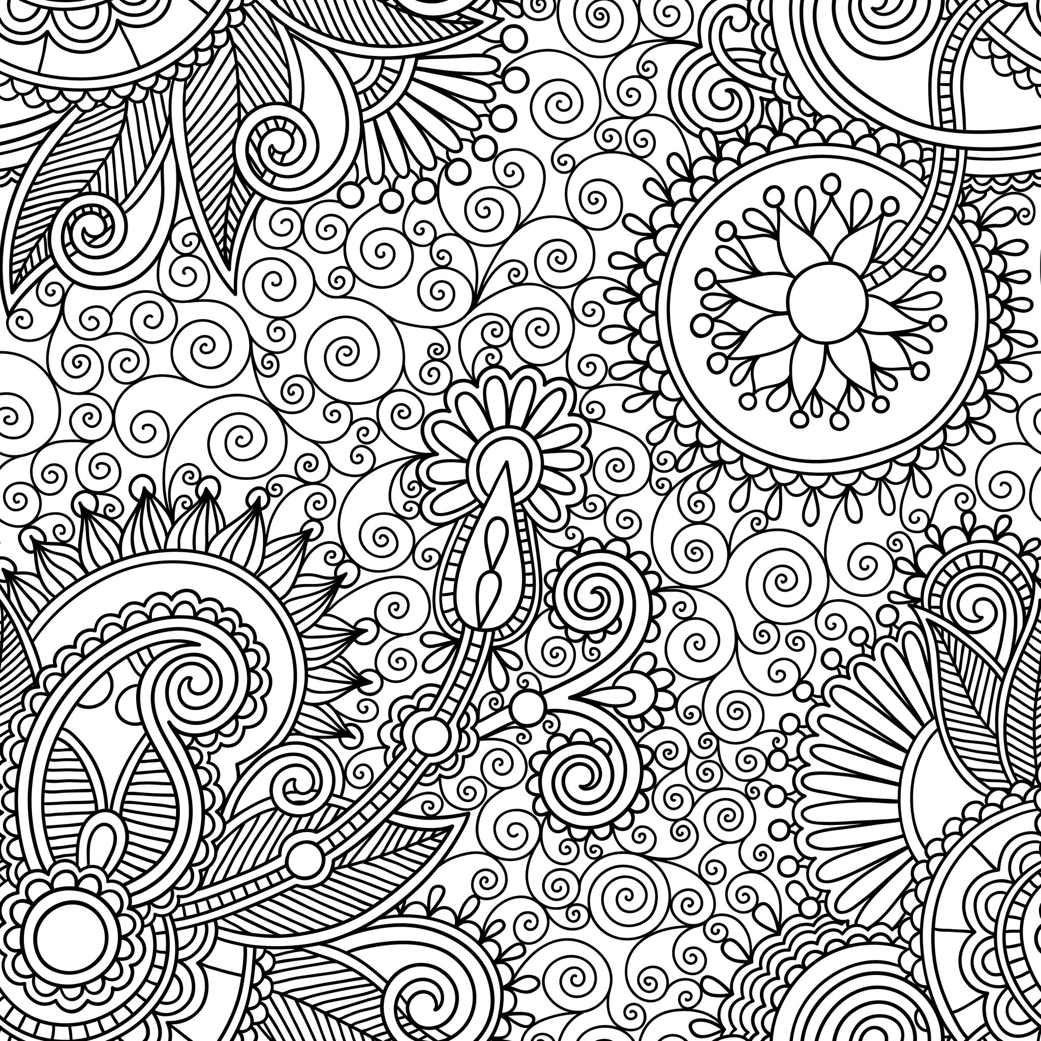 Coloring Pages For Relaxation Boringpop