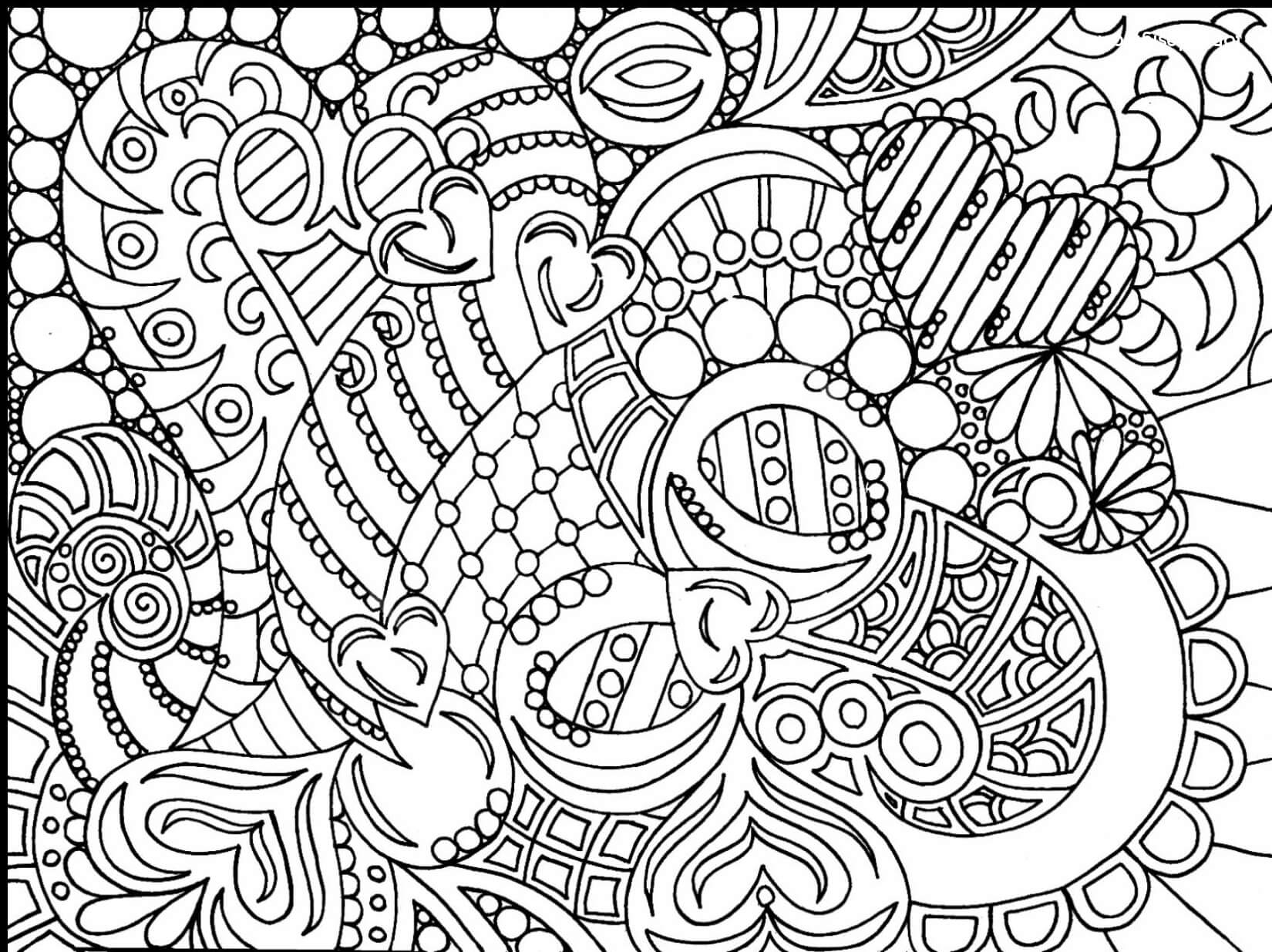 detailed coloring pages for teens detailed coloring pages for teens