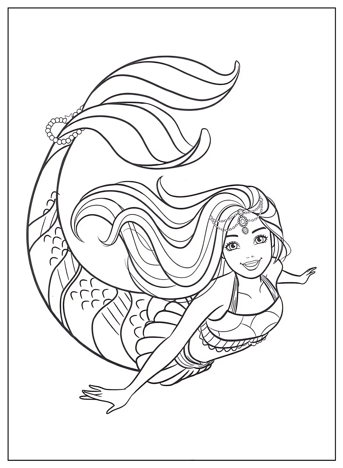 Toy Barbie Coloring Pages Toy Barbie Coloring Pages