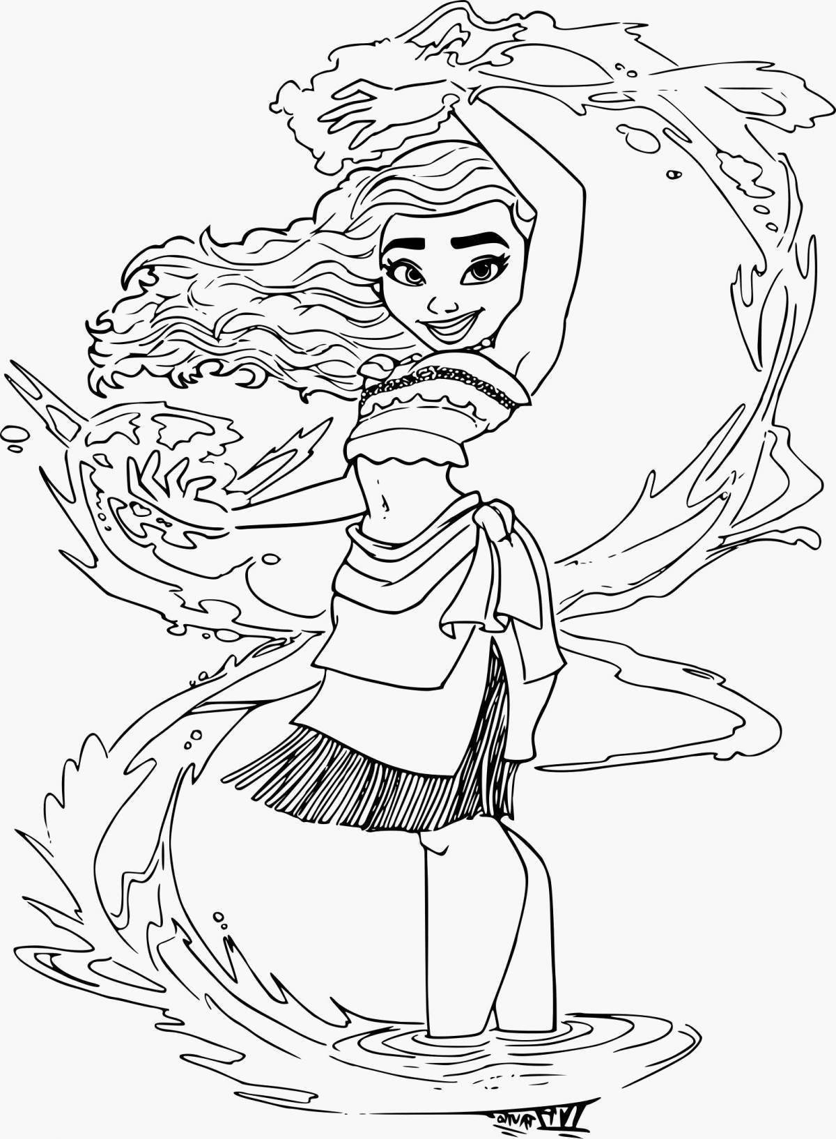 Coloring Pages Muana Coloring Pages Muana