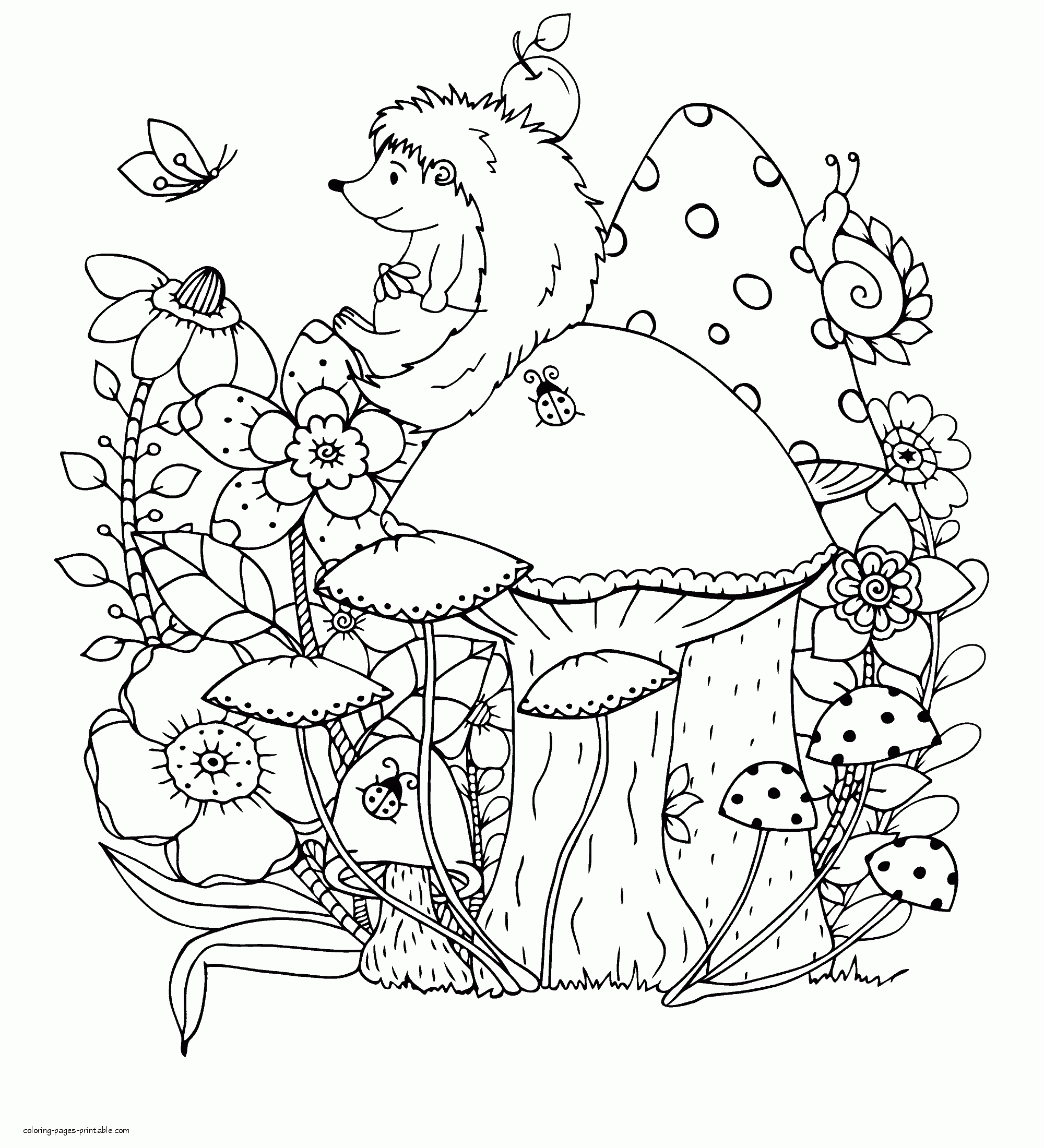 adult coloring pages mushroom houses adult coloring pages mushroom houses