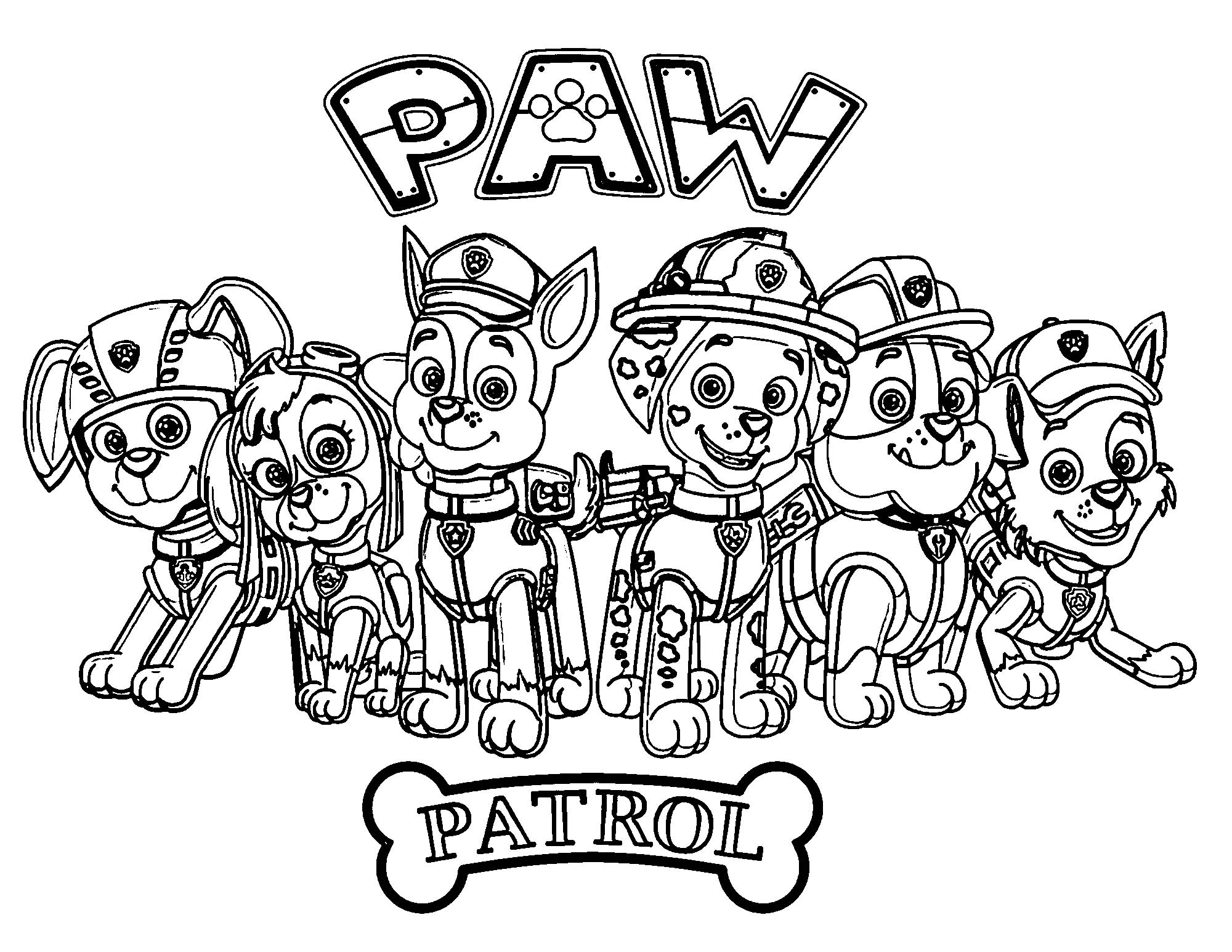 paw patrol coloring sheet paw patrol coloring sheet