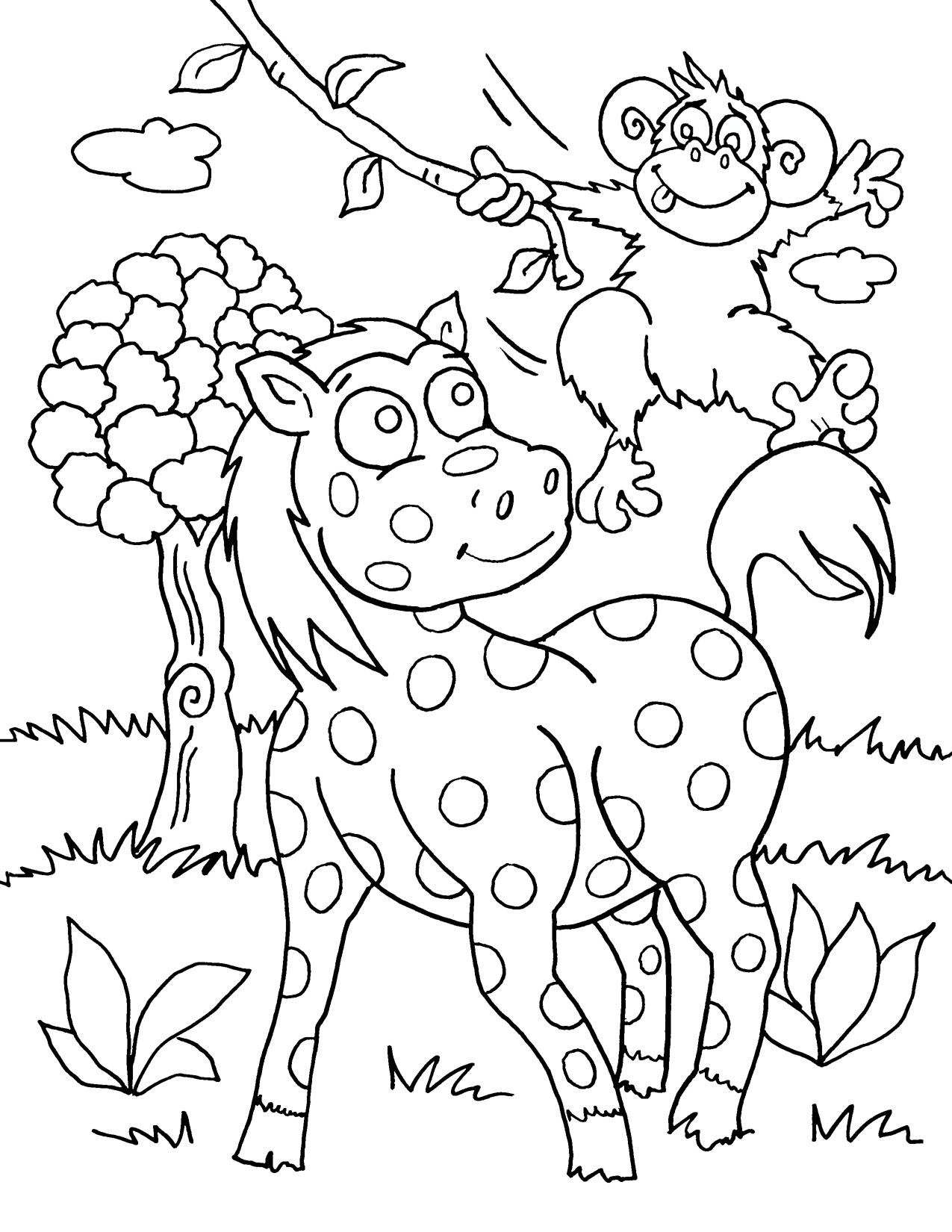 coloring pages printable of animals coloring pages printable of animals