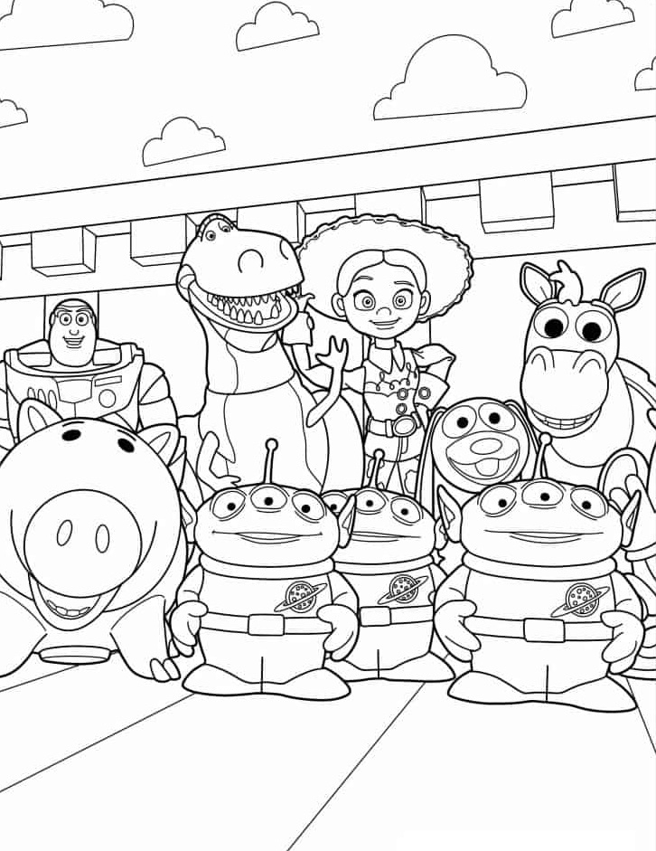 toy story coloring sheets toy story coloring sheets
