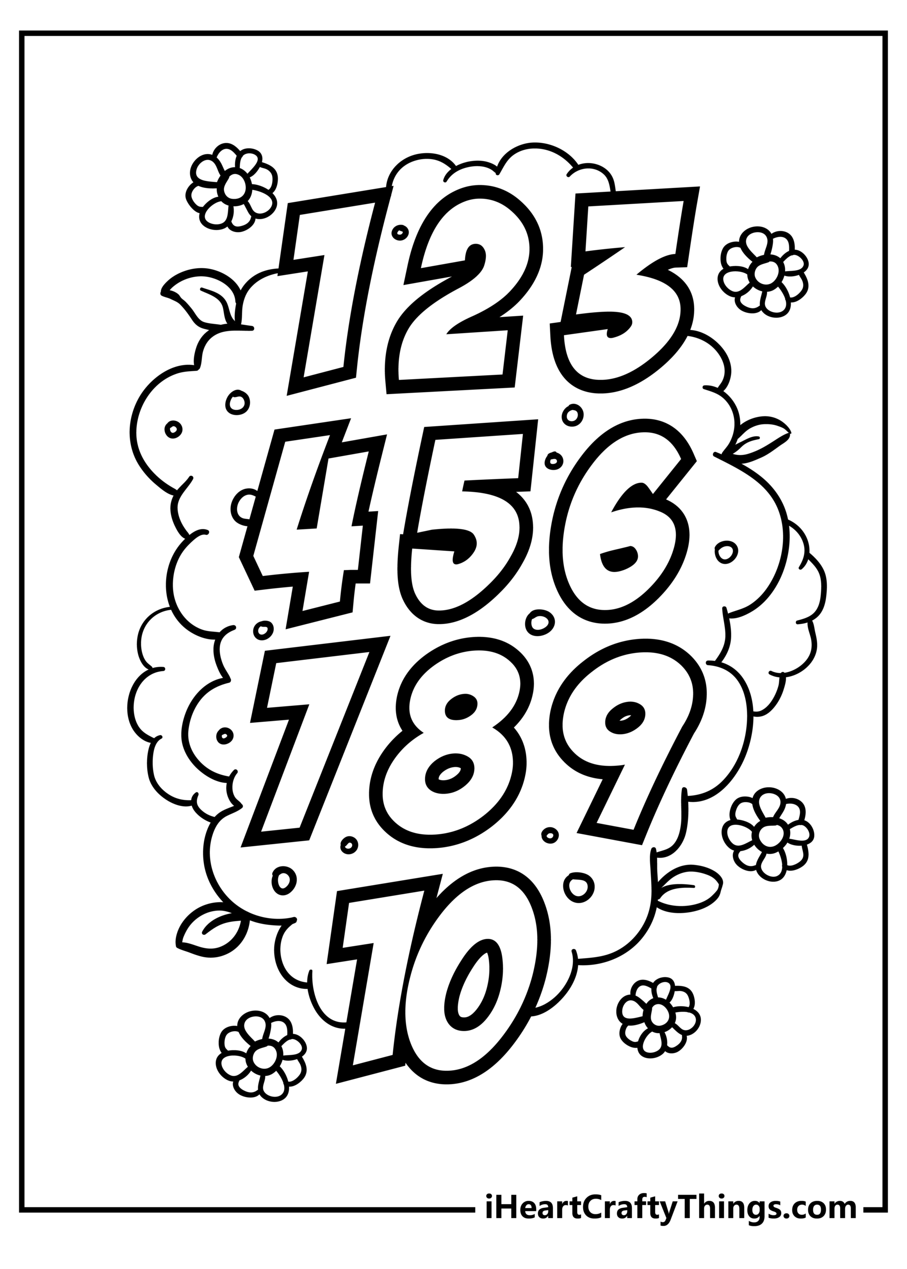 Coloring Printable Number 10 Printable Online Coloring Printable Number 10 Printable Online