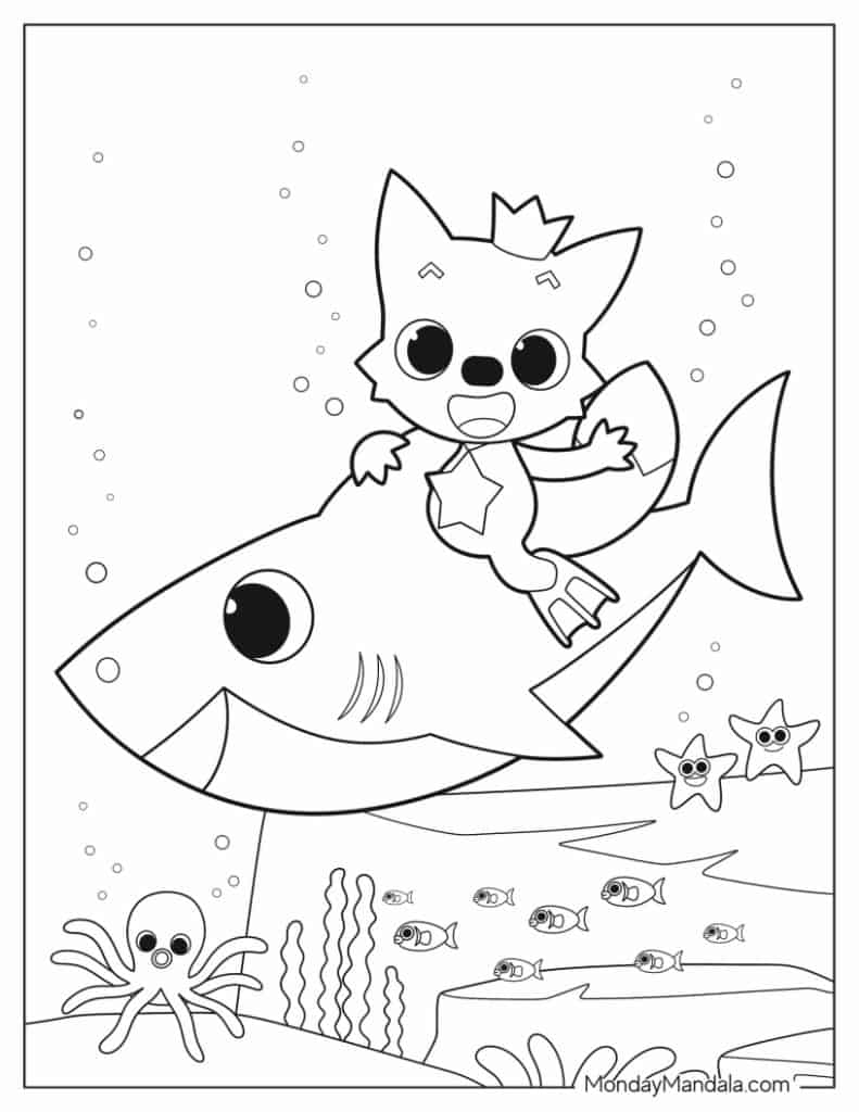 Coloring Sheet Printable Baby Shark Coloring Pages Free Shark Coloring Coloring Sheet Printable Baby Shark Coloring Pages Free Shark Coloring