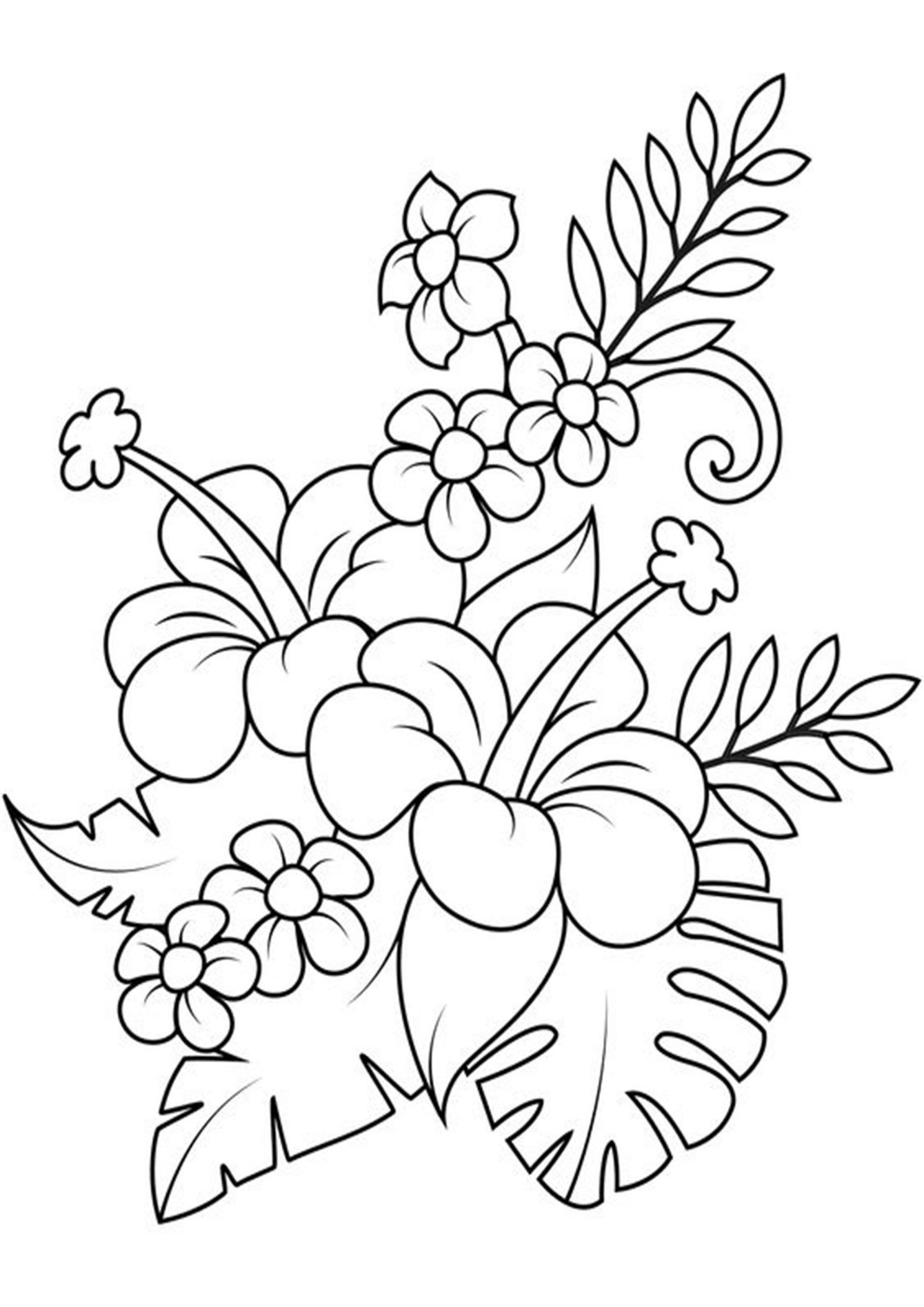 Coloring Sheets Flowers Printable Coloring Sheets Flowers Printable