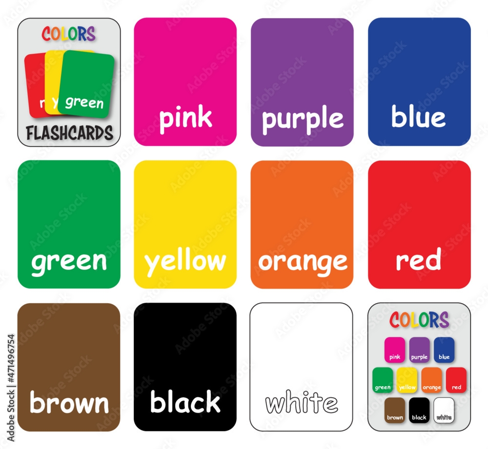 colors flashcards pdf bosy colors flashcards pdf bosy