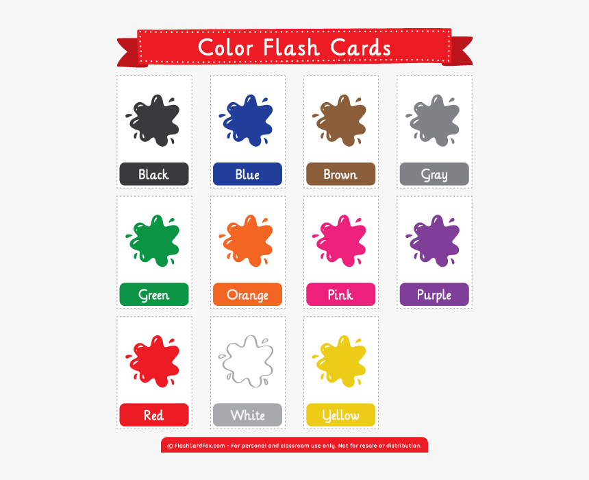 Colors Flashcards Printable HD Png Download Transparent Png Image Colors Flashcards Printable HD Png Download Transparent Png Image