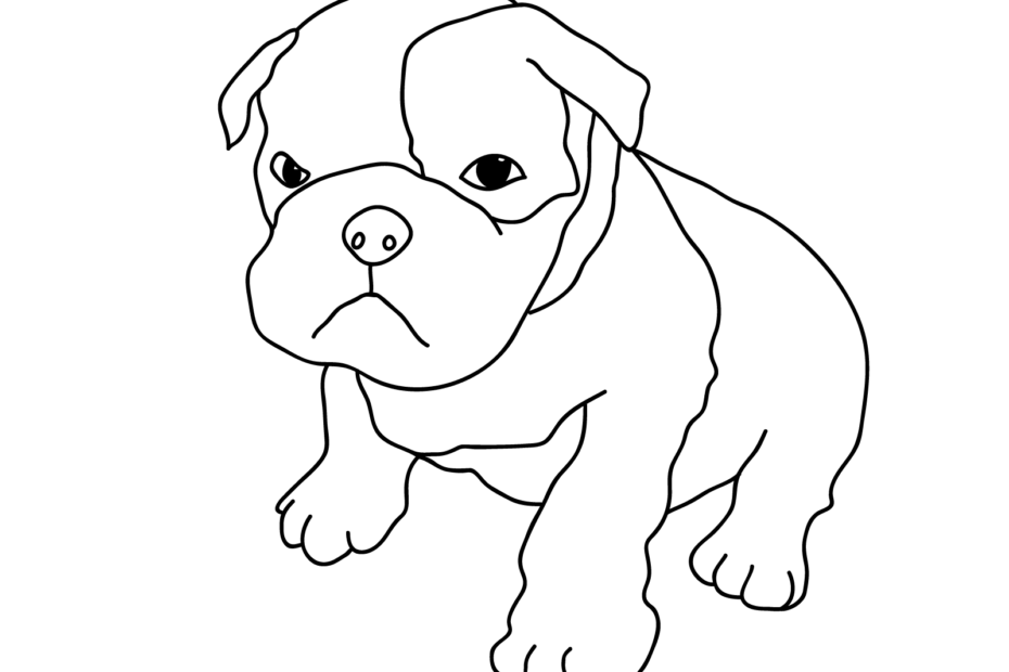 Colouring Pages Dogs Free Printable Free Printable A To Z