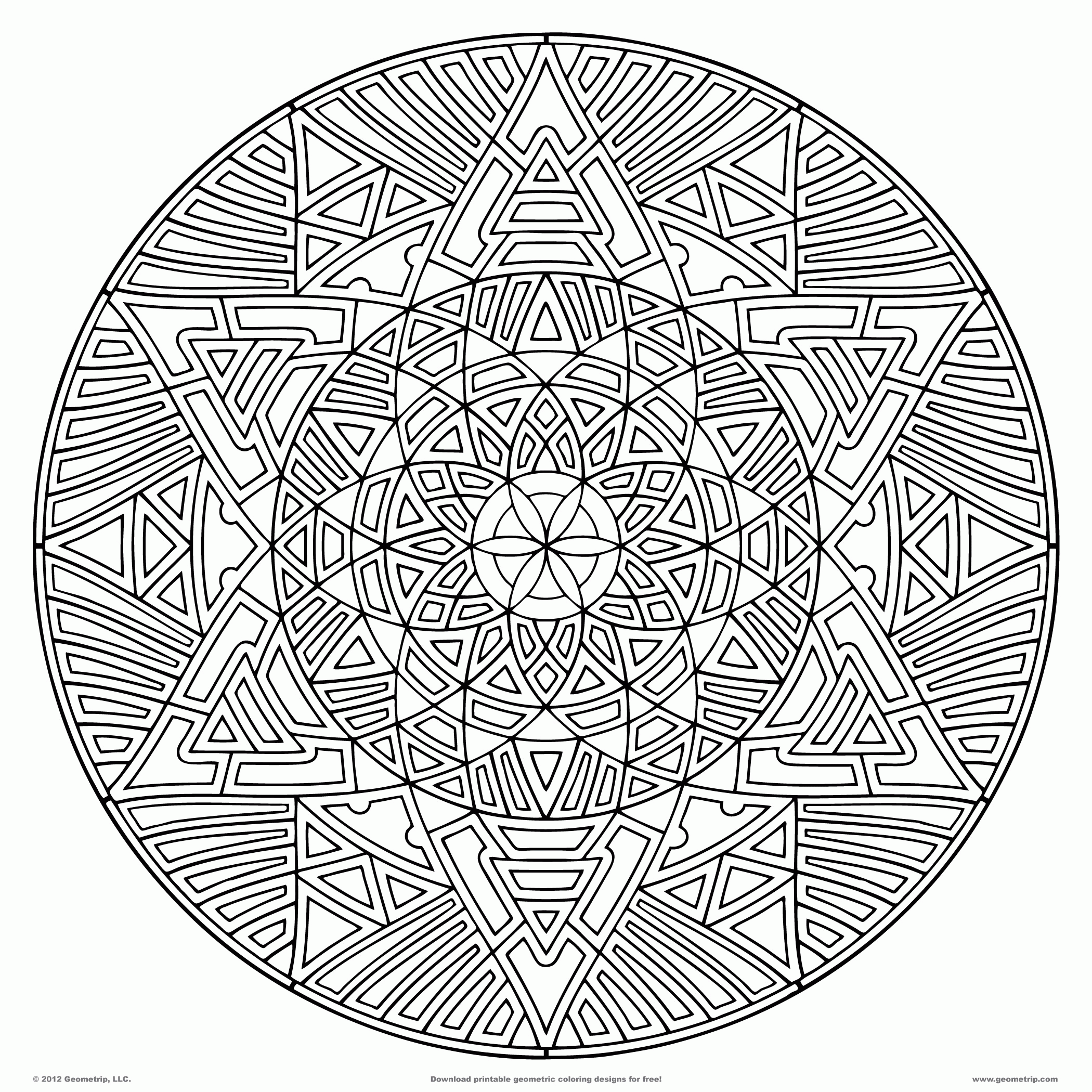 Complex Mandala Coloring Pages Printable Coloring Home Complex Mandala Coloring Pages Printable Coloring Home