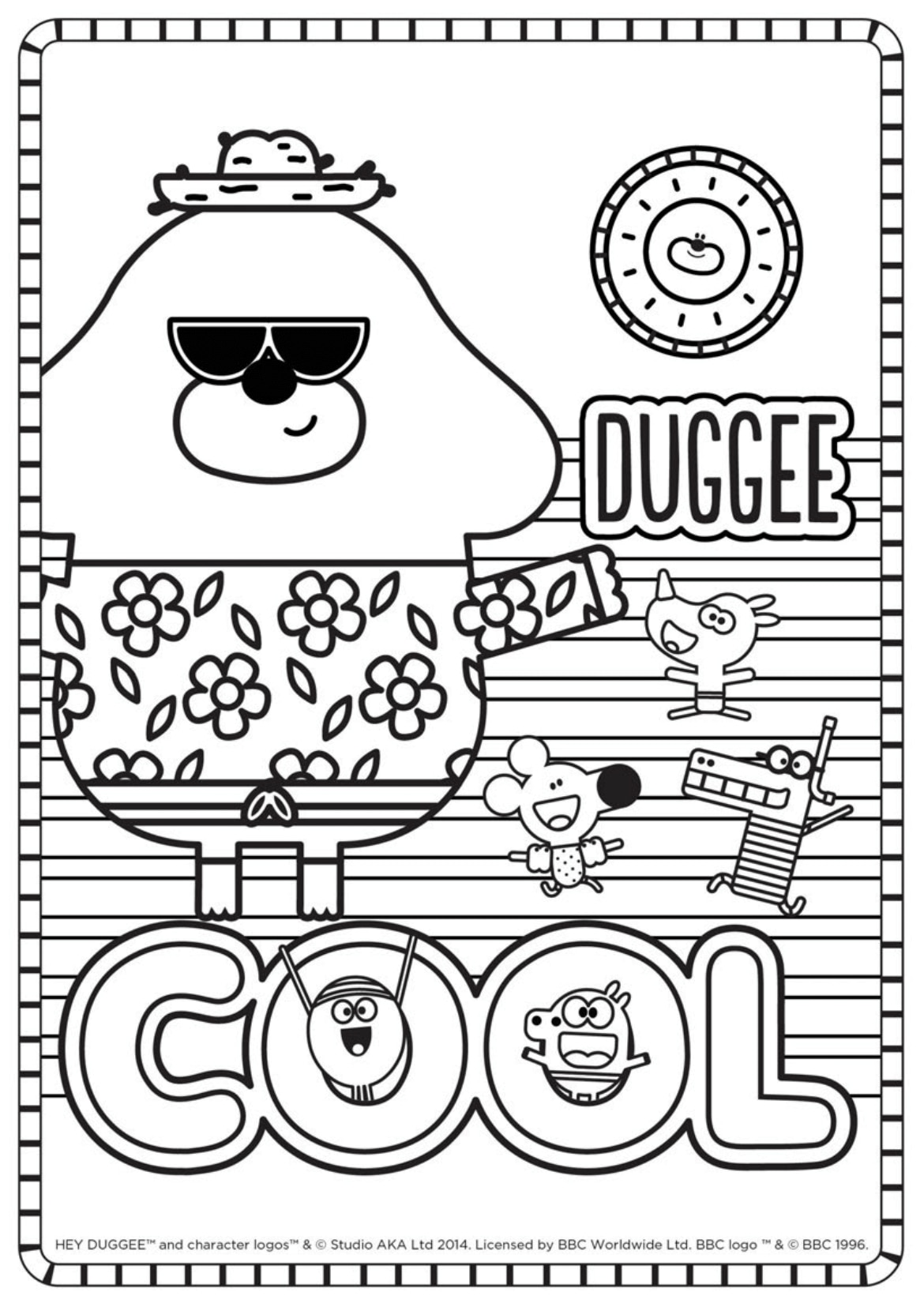 Cool Colouring Sheet Hey Duggee Official Website Cool Colouring Sheet Hey Duggee Official Website