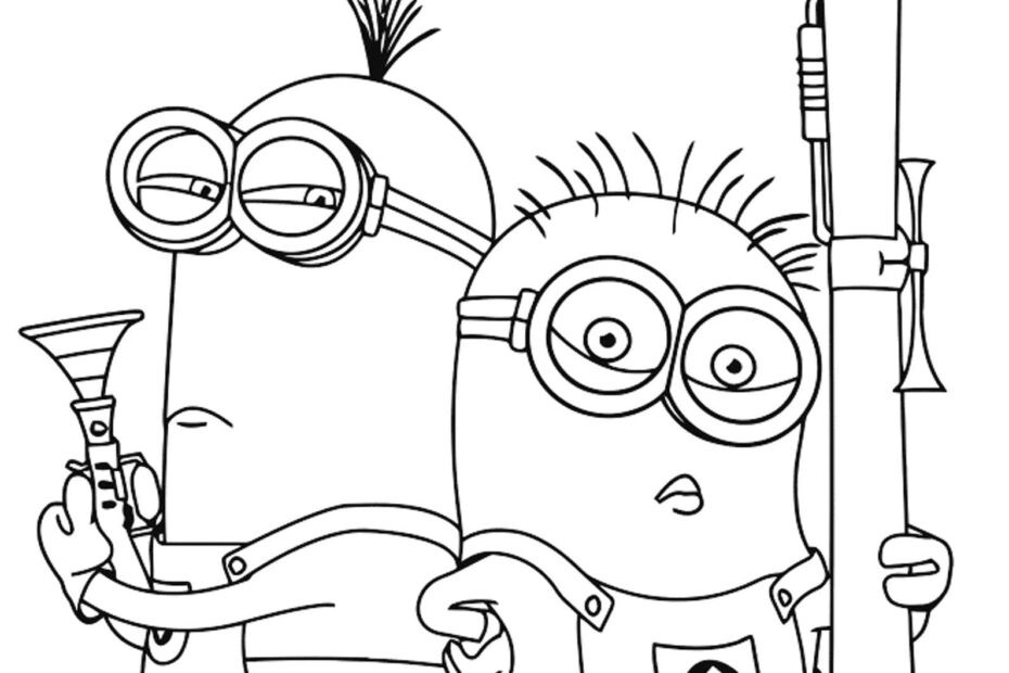 Cool Minions Coloring Page Download Print Or Color Online For Free