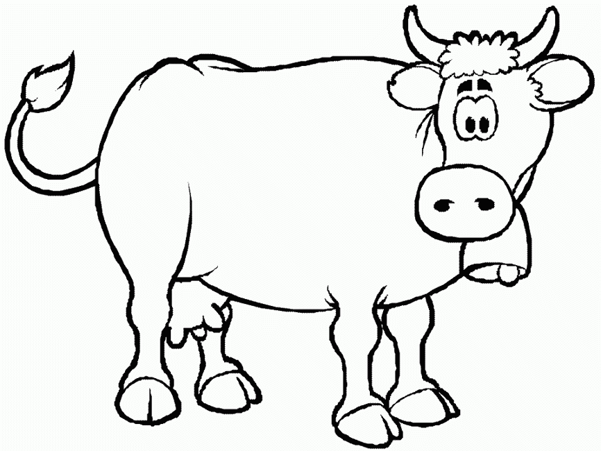 Cow Printable Coloring Pages Coloring Home Cow Printable Coloring Pages Coloring Home