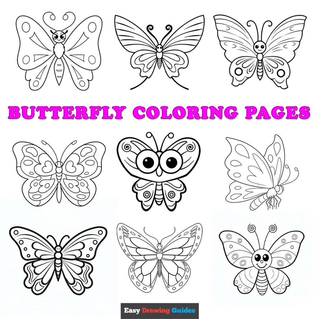 Crayola Butterfly Coloring Pages Coloring Pages