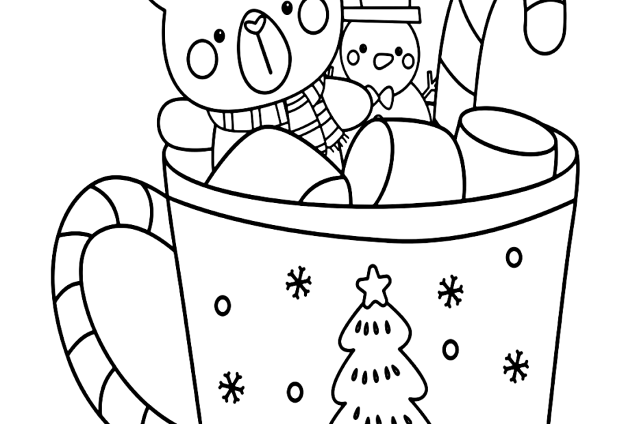 Crayola Christmas Coloring Pages Free Printable Coloring Pages