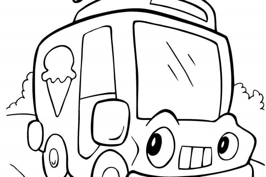 Crayola Coloring Pages Vehicle Learning Printable