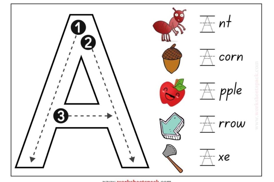 Create Free Traceable Letter Worksheets