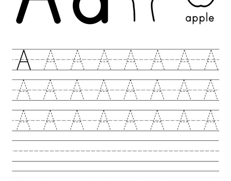 Create Free Traceable Letter Worksheets Letter Tracing Worksheets