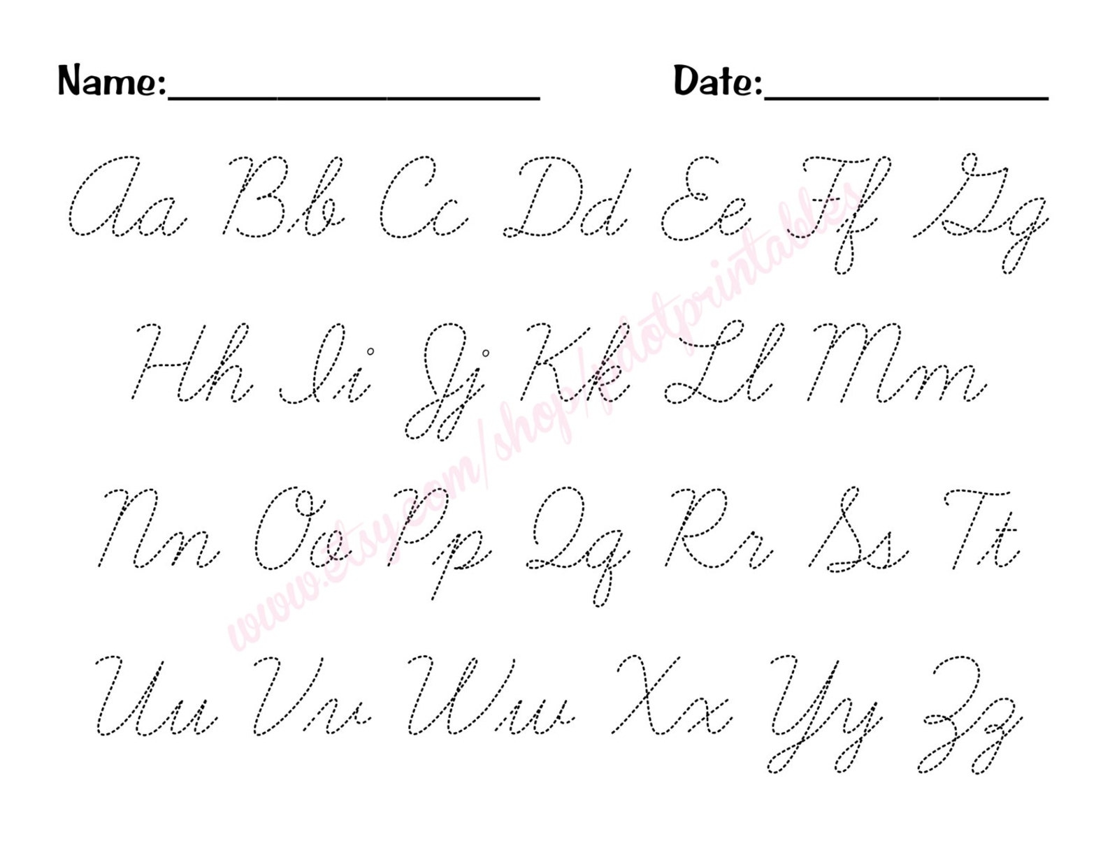 Cursive Alphabet Tracing Worksheets PDF Alphabet Tracing Worksheets Cursive Alphabet Tracing Worksheets PDF Alphabet Tracing Worksheets