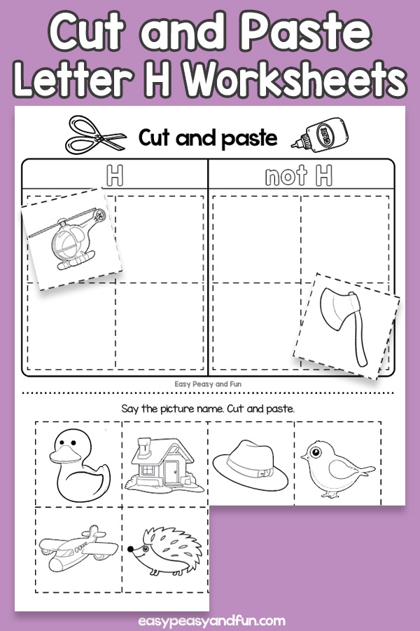 Cut And Paste Letter H Worksheets Easy Peasy And Fun Membership Cut And Paste Letter H Worksheets Easy Peasy And Fun Membership