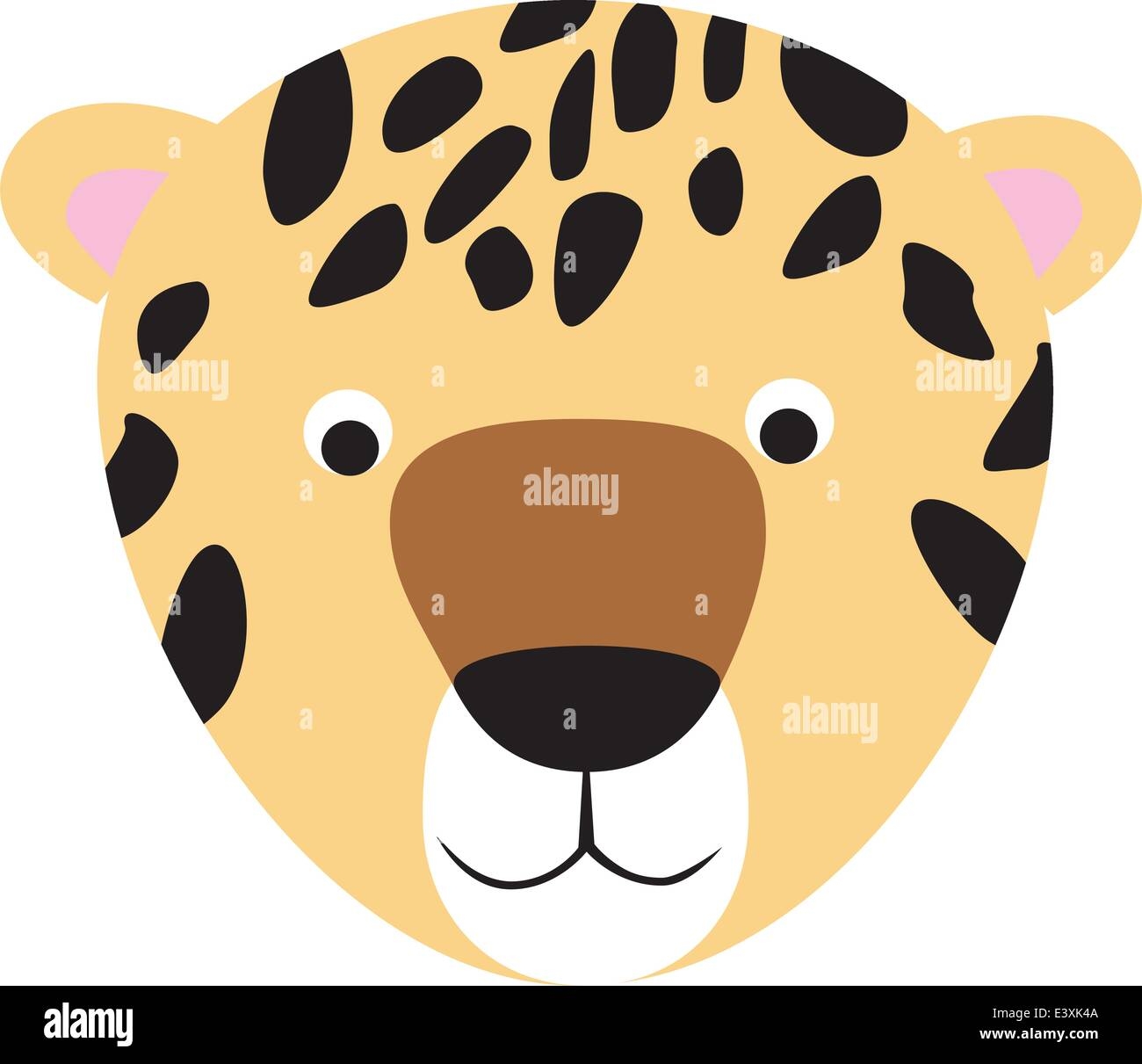 Cute Animal Colour Vector Illustration On White Background Stock Vector Cute Animal Colour Vector Illustration On White Background Stock Vector