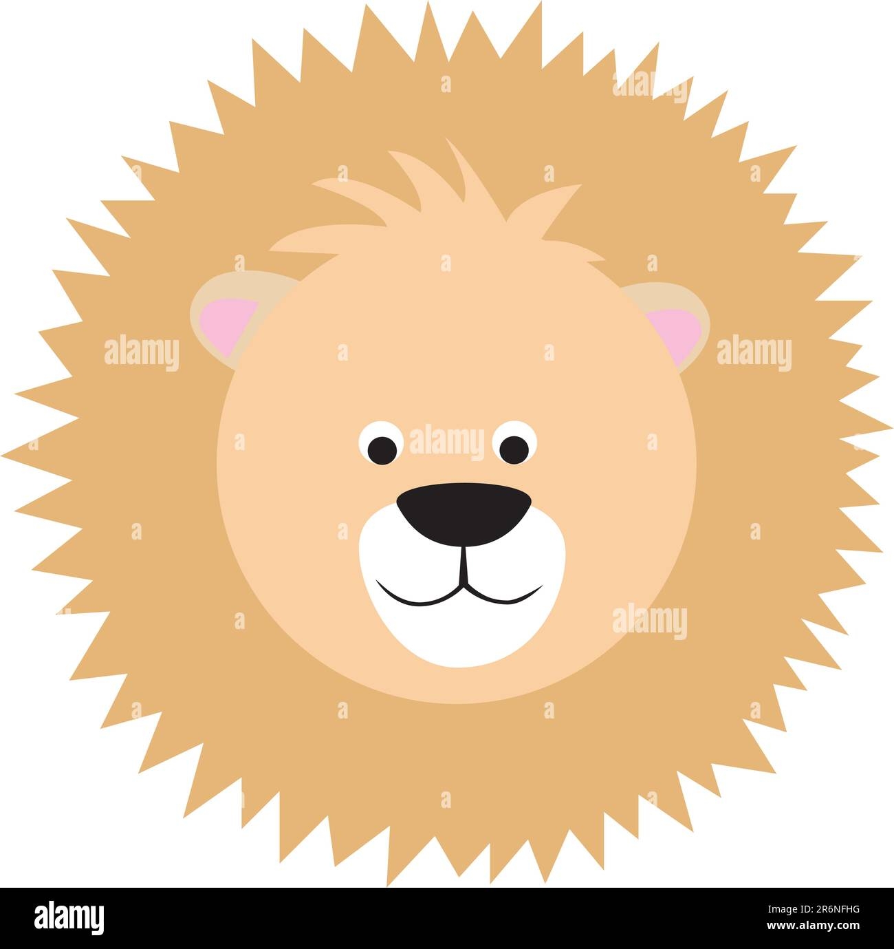 Cute Animal Colour Vector Illustration On White Background Stock Vector Cute Animal Colour Vector Illustration On White Background Stock Vector