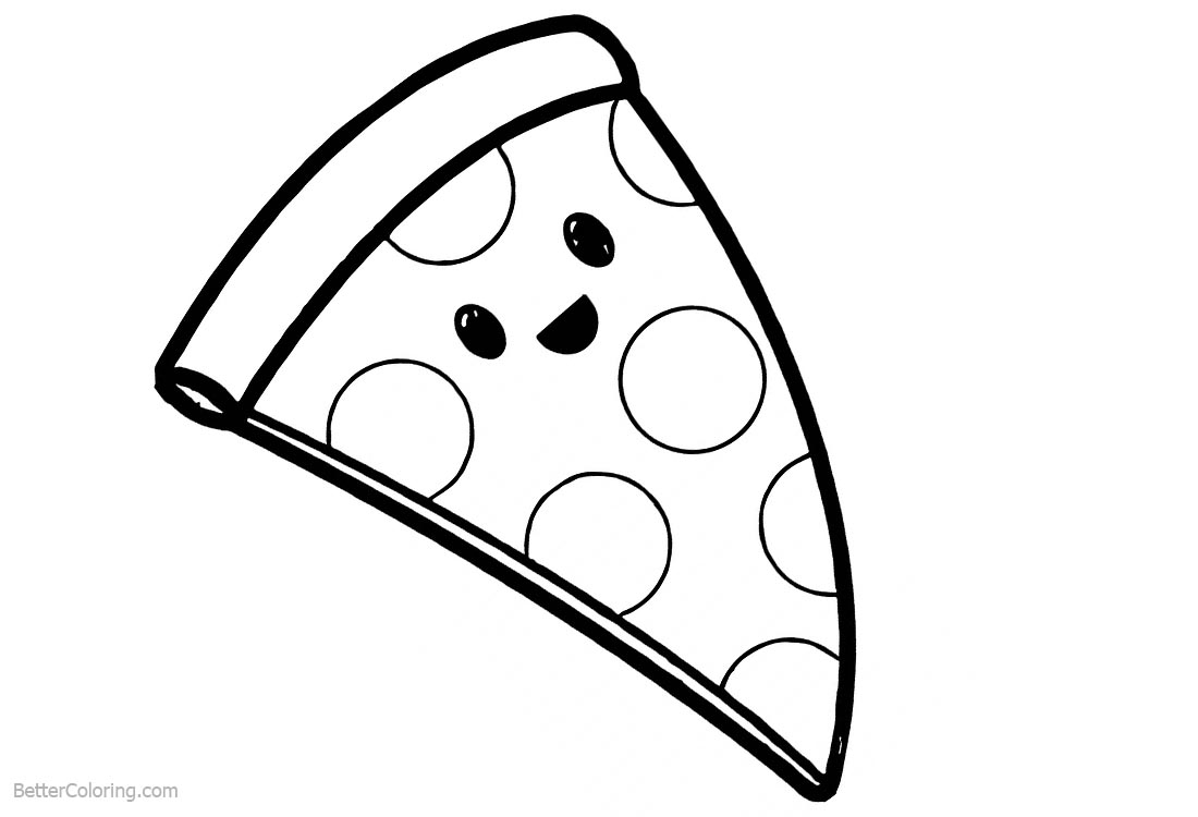 Cute Food Coloring Pages Cartoon Pizza Free Printable Coloring Pages Cute Food Coloring Pages Cartoon Pizza Free Printable Coloring Pages