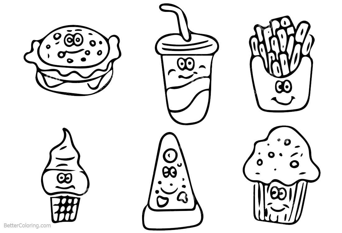 Food Coloring Cartoon Food Coloring Cartoon