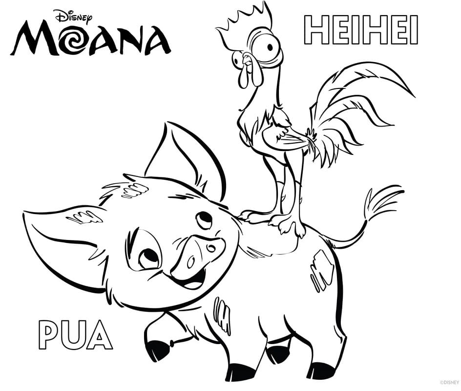 Mhei Hei Moana Color Mhei Hei Moana Color