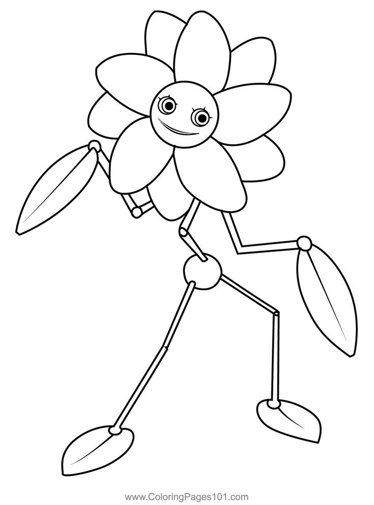Daisy Poppy Playtime Coloring Page Poppy Drawing Coloring Pages Daisy Poppy Playtime Coloring Page Poppy Drawing Coloring Pages